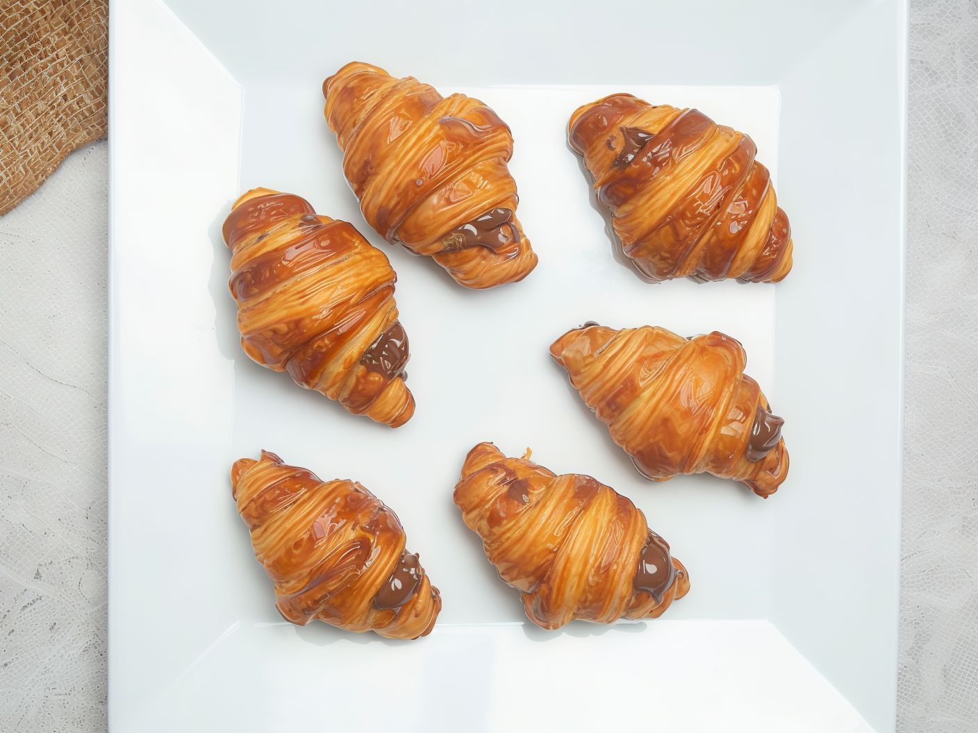 Nutella Mini Croissant