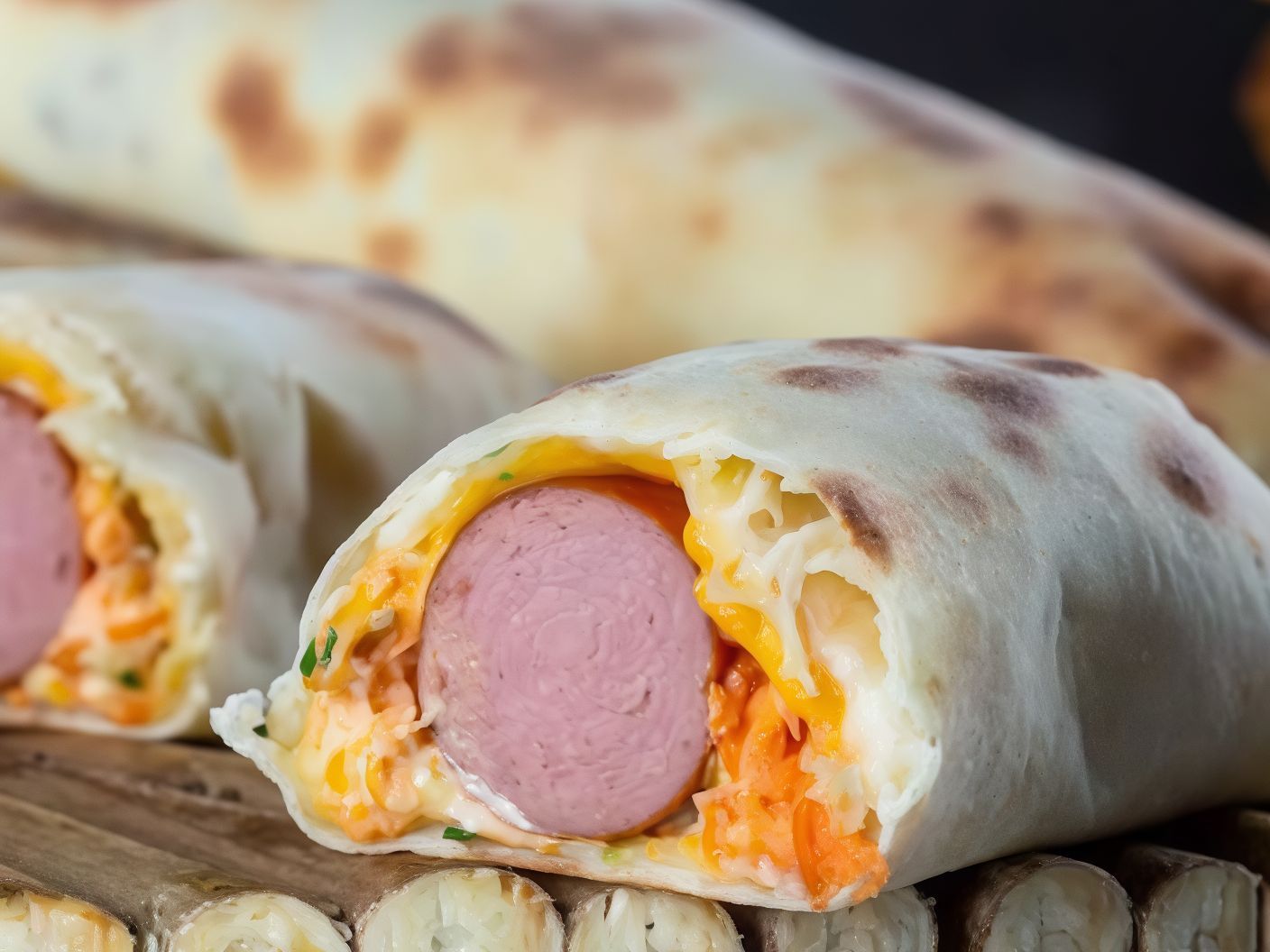 Hot Dog Wrap