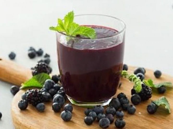 Blueberry Smoothie Scribble