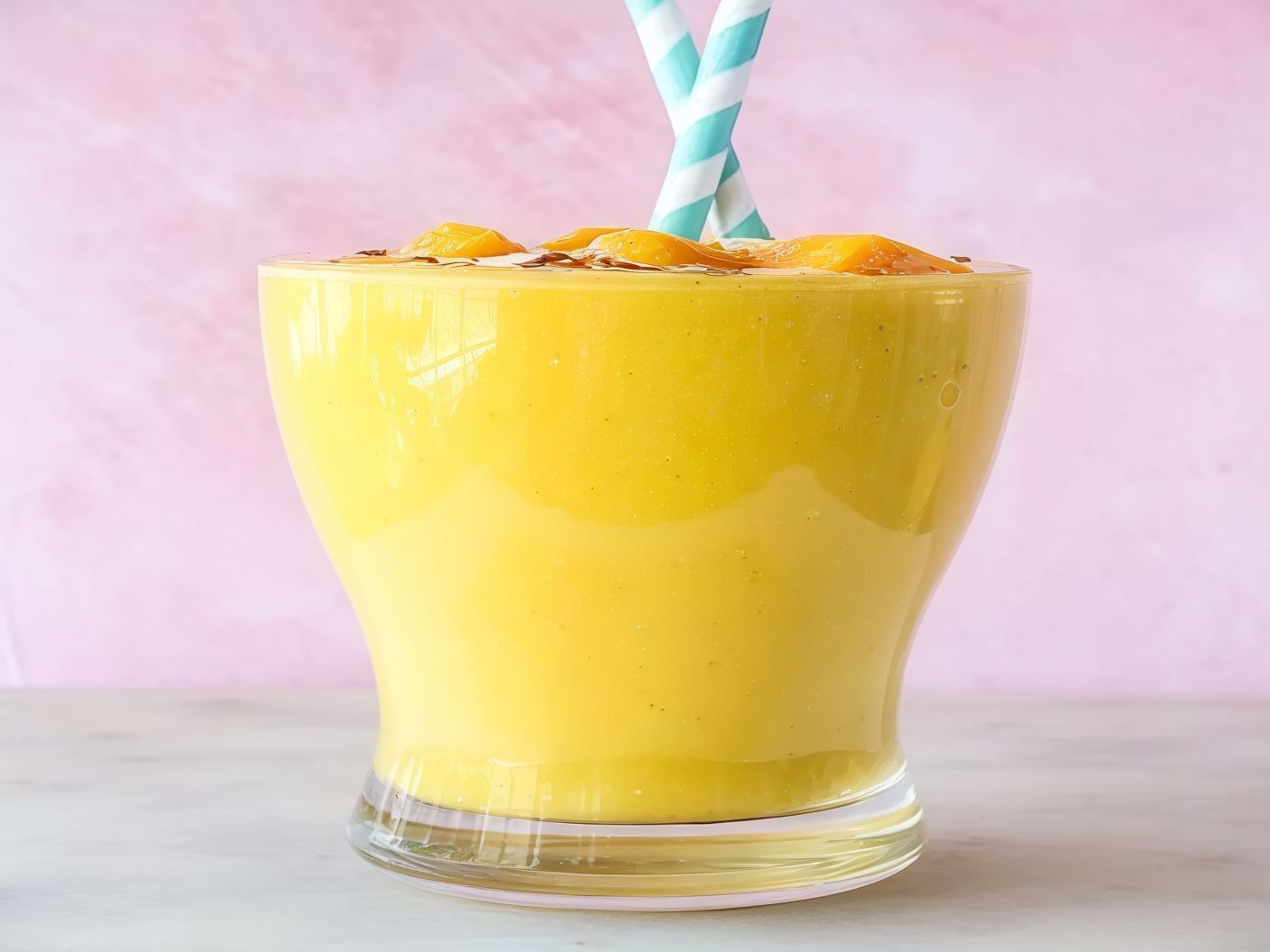 Mango With Banana Juice
