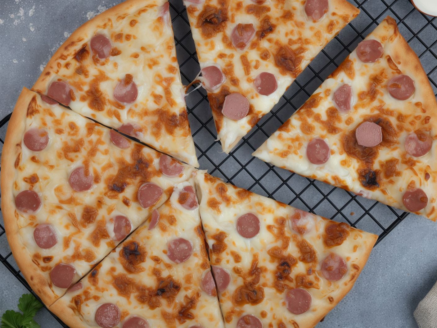 Sausage Oriental Pizza