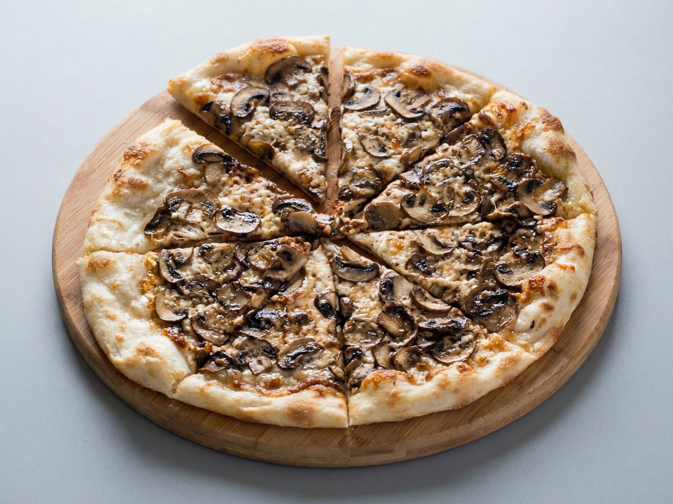 Mushroom Fasting Pizza