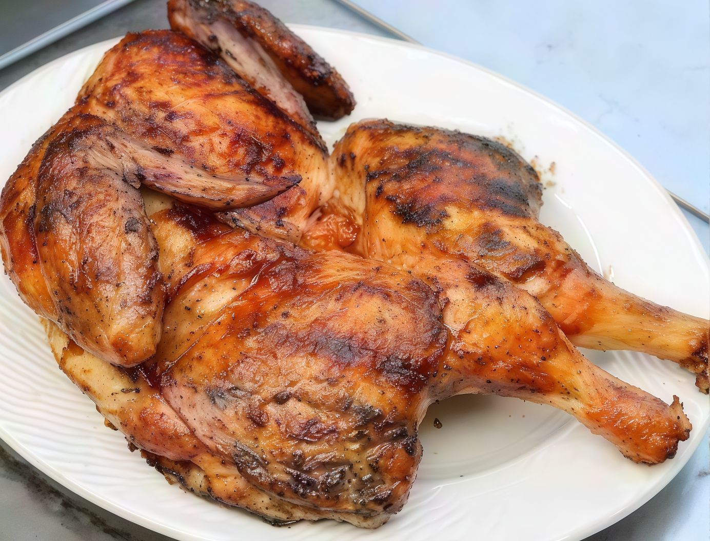 Half Grilled Chicken