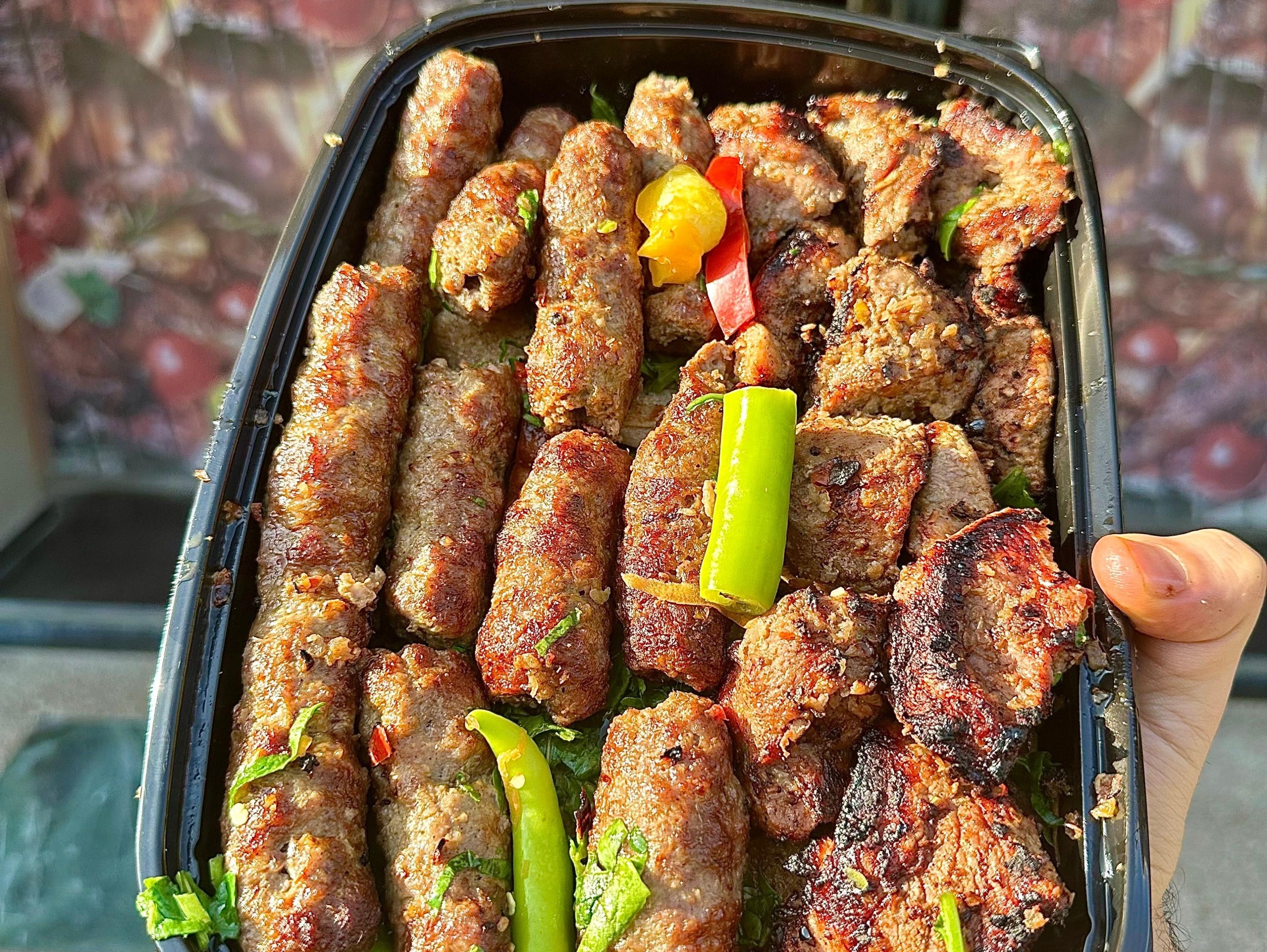 Lamb Kebab and Kofta