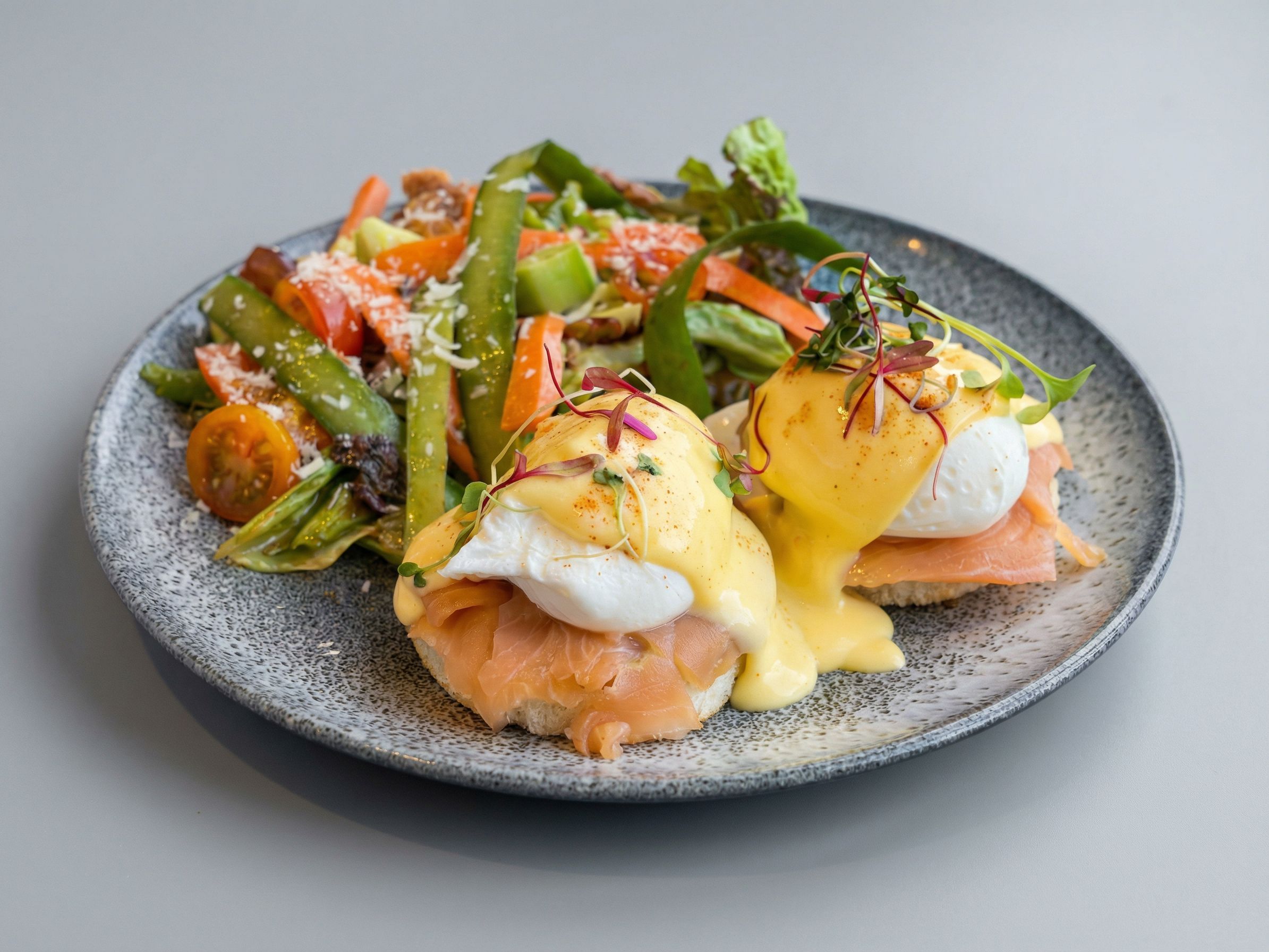 Salmon Eggs Benedict