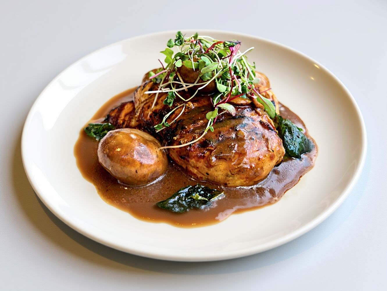Fit Chicken Mushroom Dish