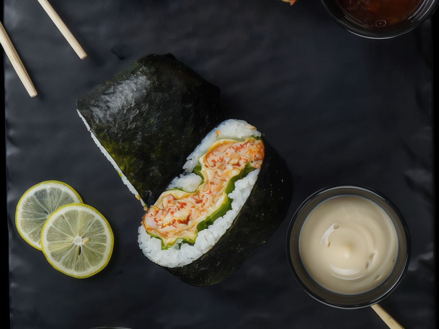 Seafood Onigirazu