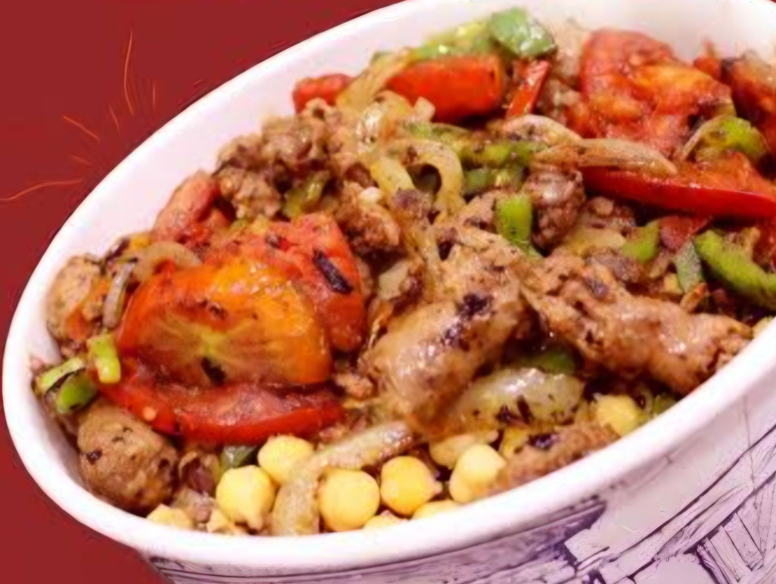 Koshary with Sausage