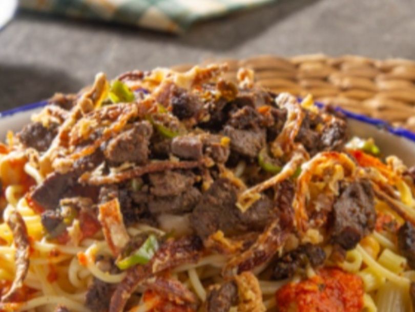 Koshary with Liver