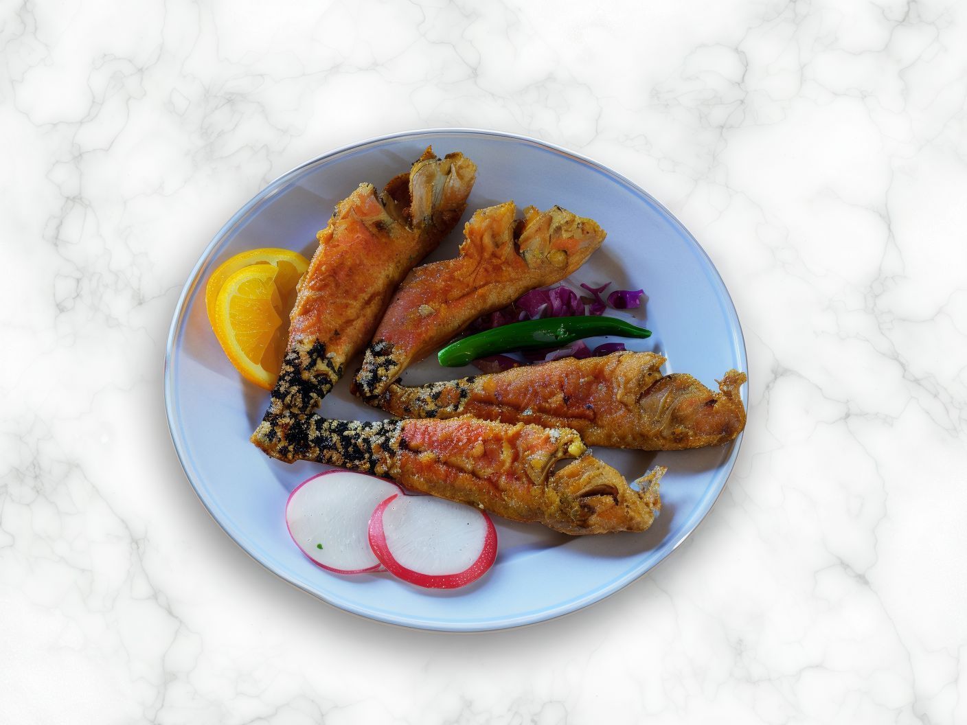 Local Fried Red Mullet – Approx. 300g