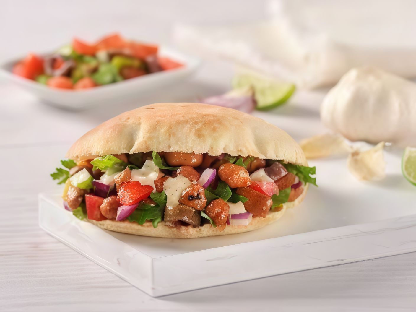 Alexandrian Shami Foul Sandwich