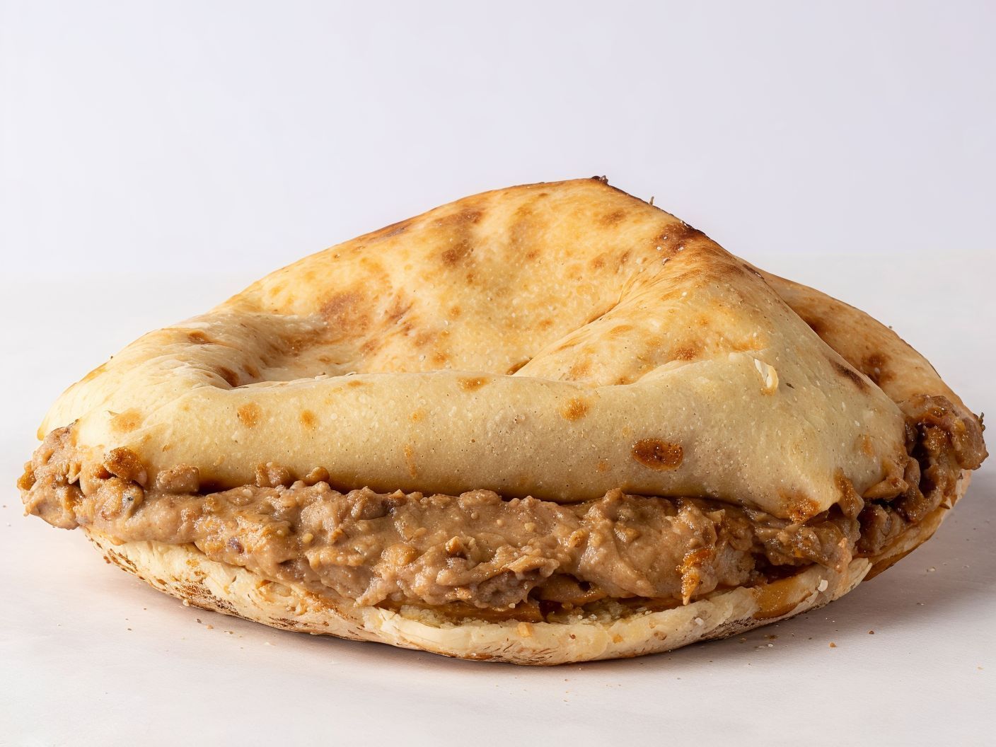 Foul Sandwich Baladi Bread