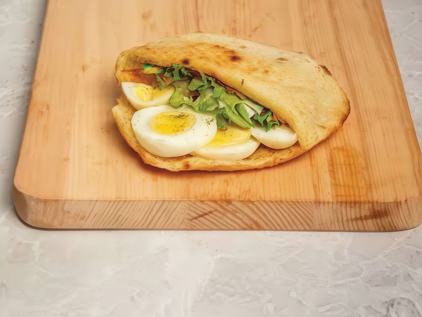 Shami Egga Sandwich