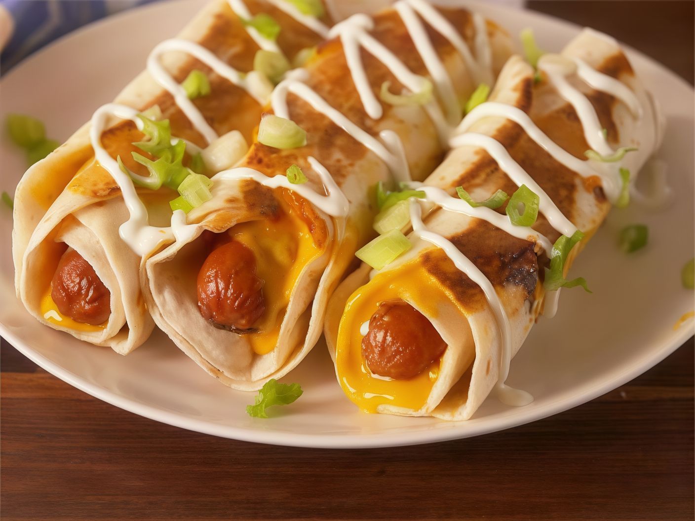 Hot Dog Quesadilla