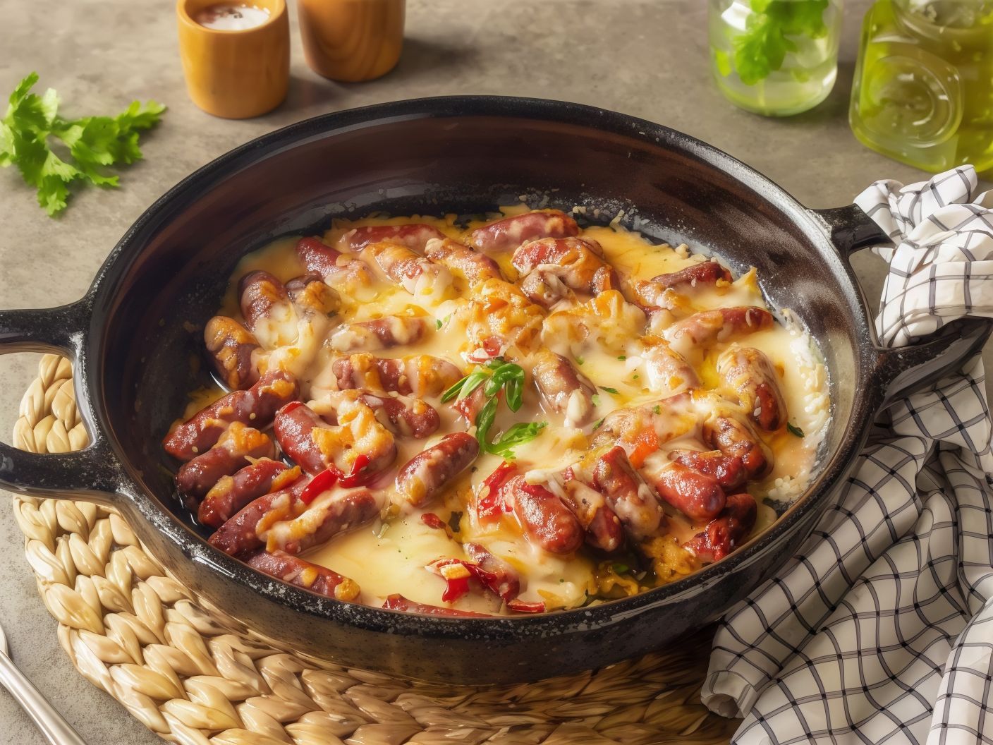 Oriental Sausage Bowl