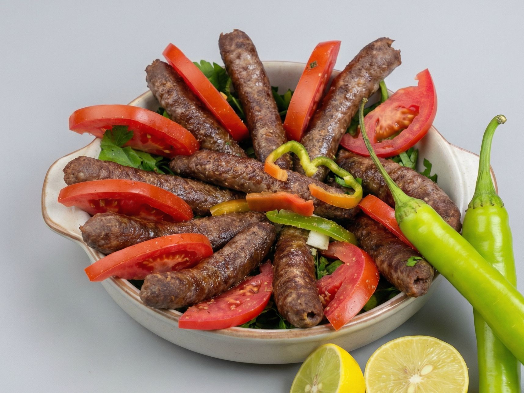 Grilled Susage Pan