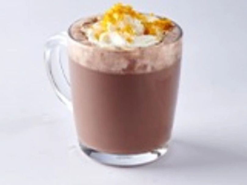 Orange hot chocolate