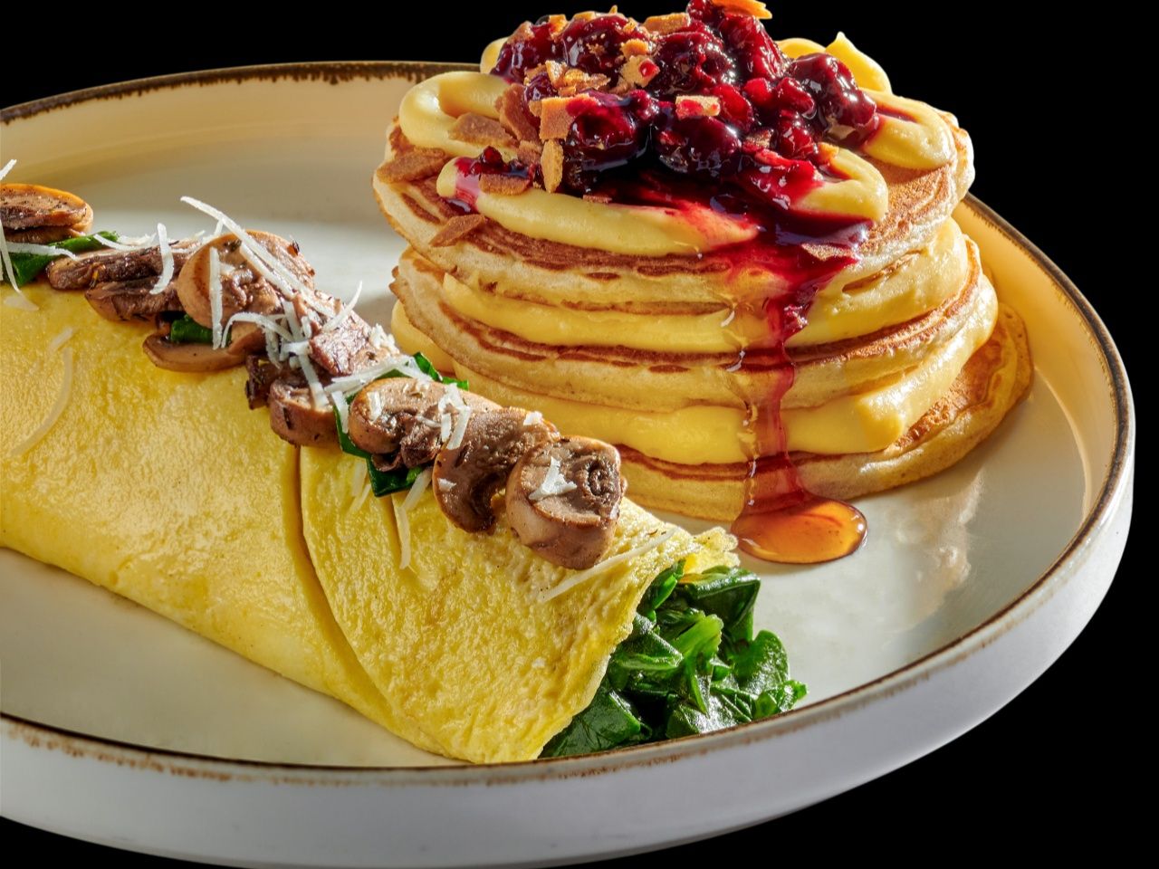 Pancake & Omelette Duo