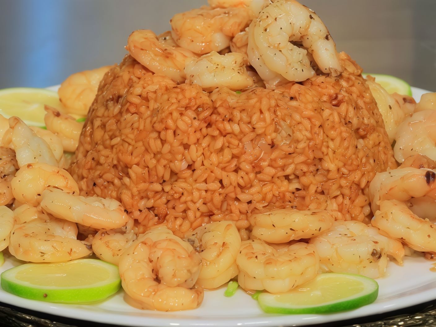 Sayadia Rice With Shrimp