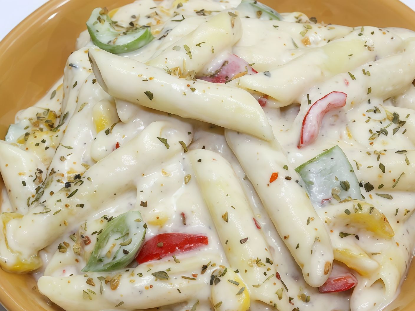 Pasta With White Sauce