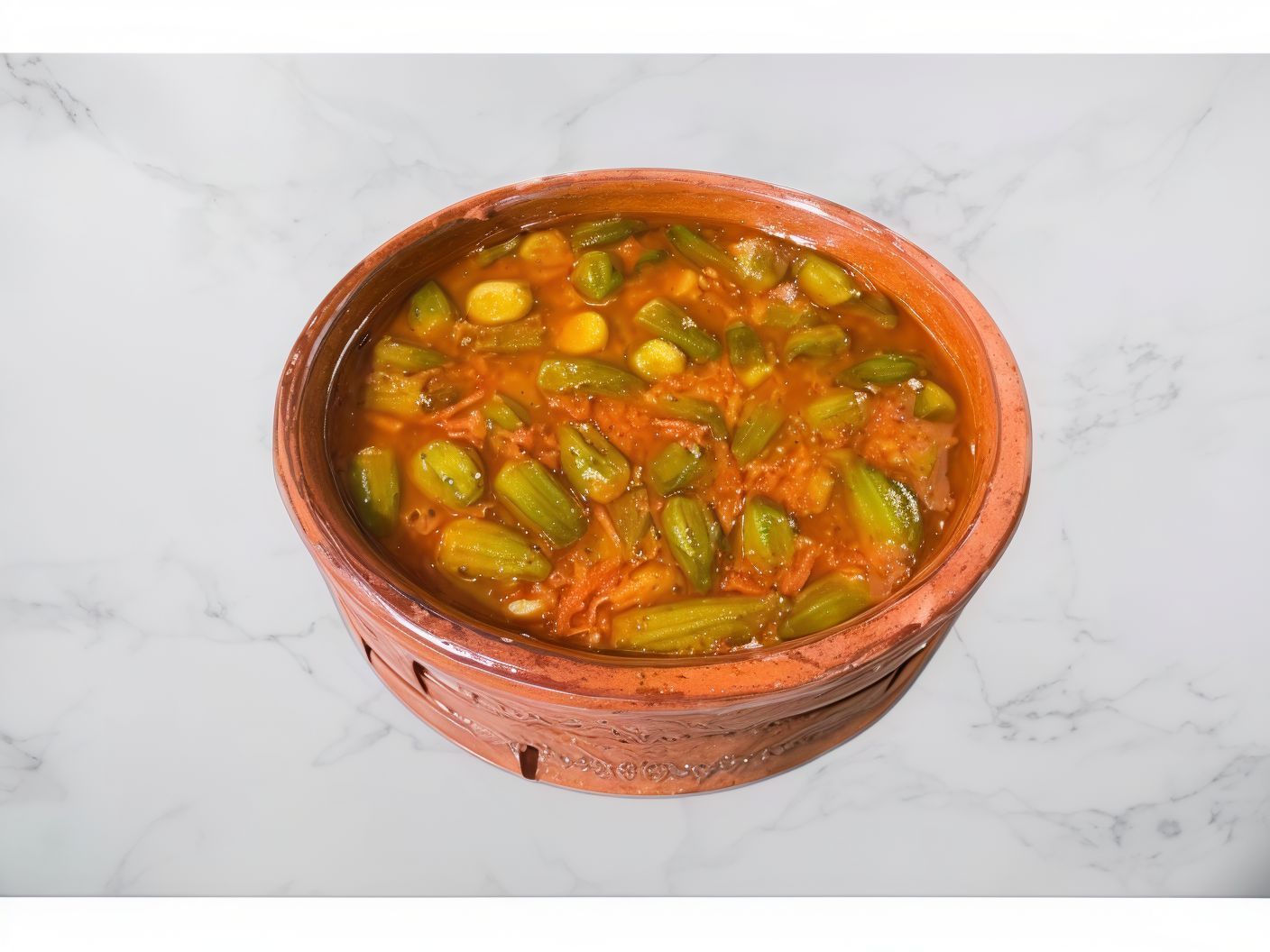 Plain Okra Casserole