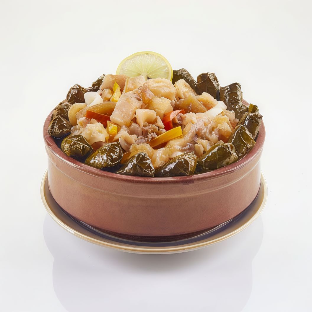 Grape Leaves Casserole With Kawarea