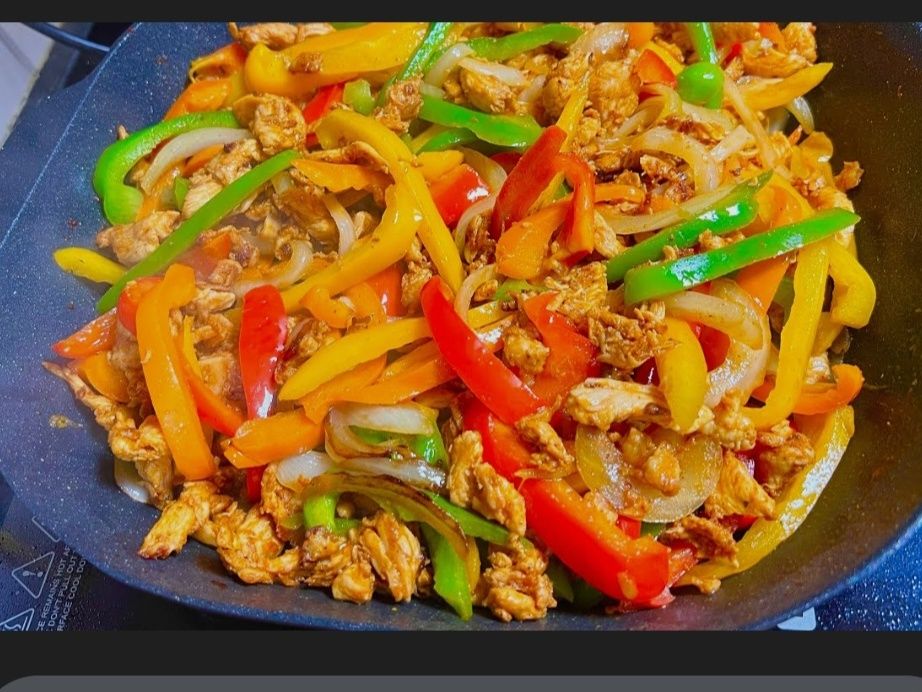 Chicken Fajita Fatteh