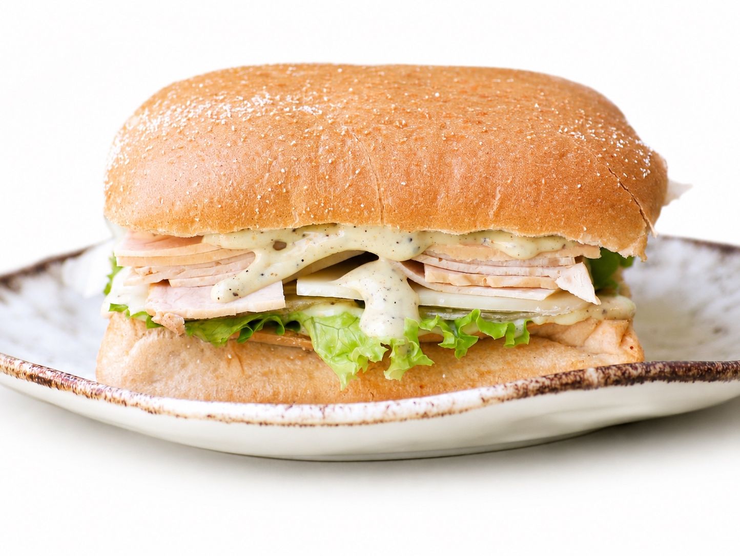 Smoked Turkey Square Bread