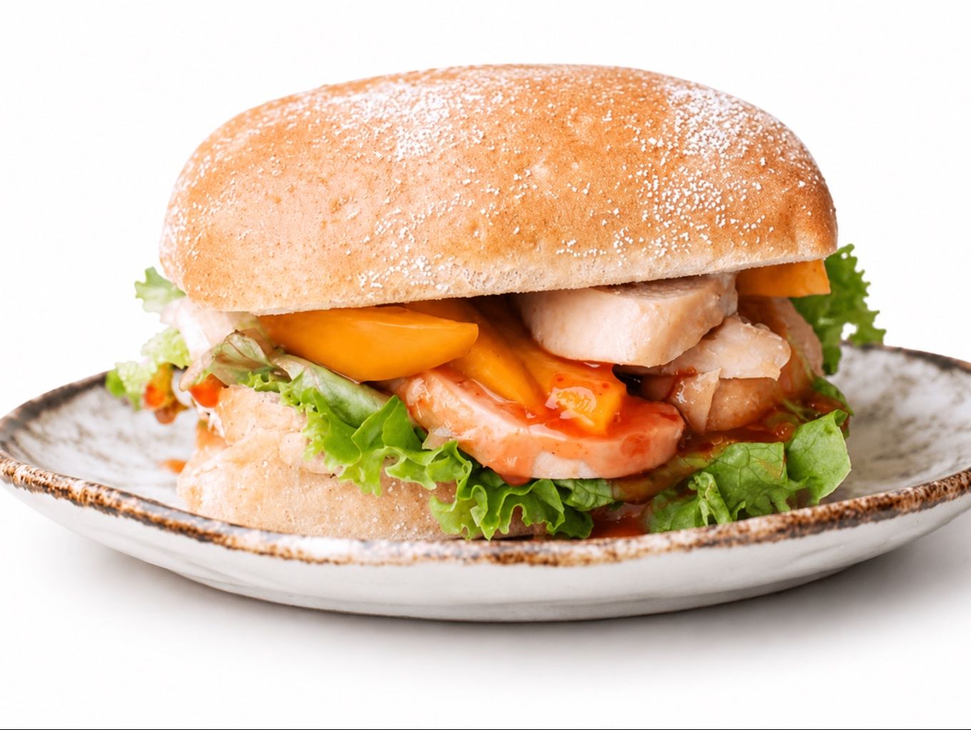 Buffalo Chicken Square Sandwich