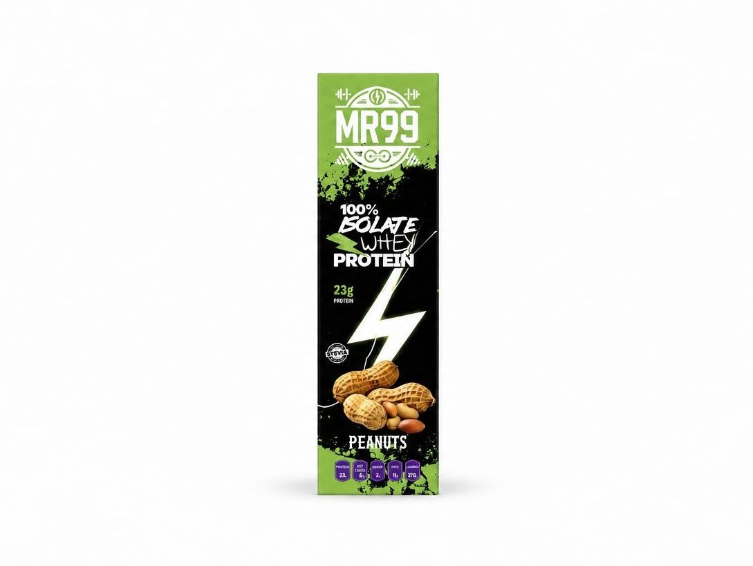 Peanut flavored protein bar