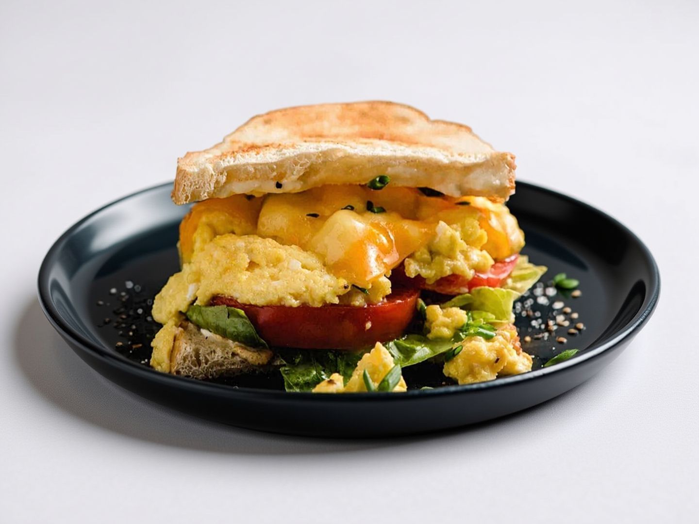 Scrambled Eggs Sandwich