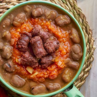 Foul With Balady Sausage