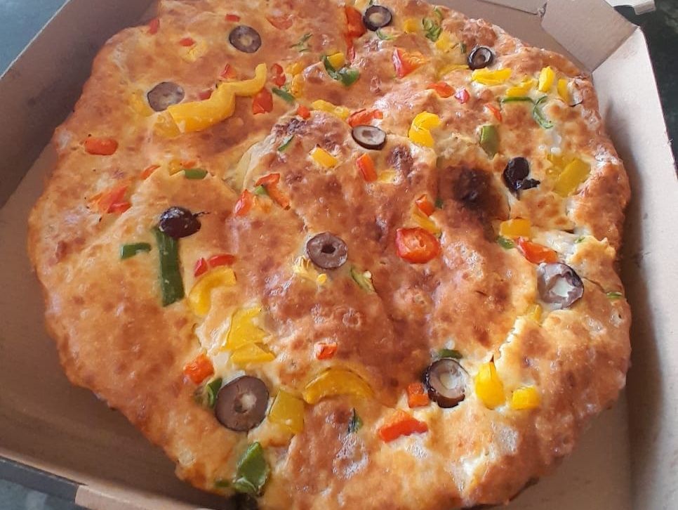 Oriental Smoked Turkey Pizza