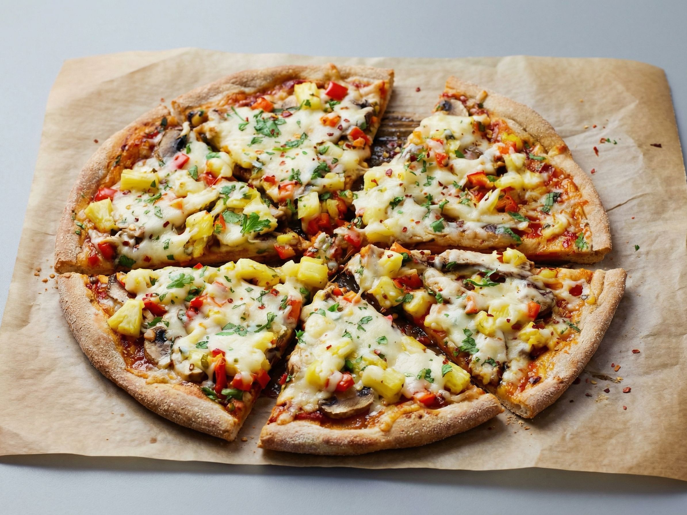 Italian Mushroom Pizza