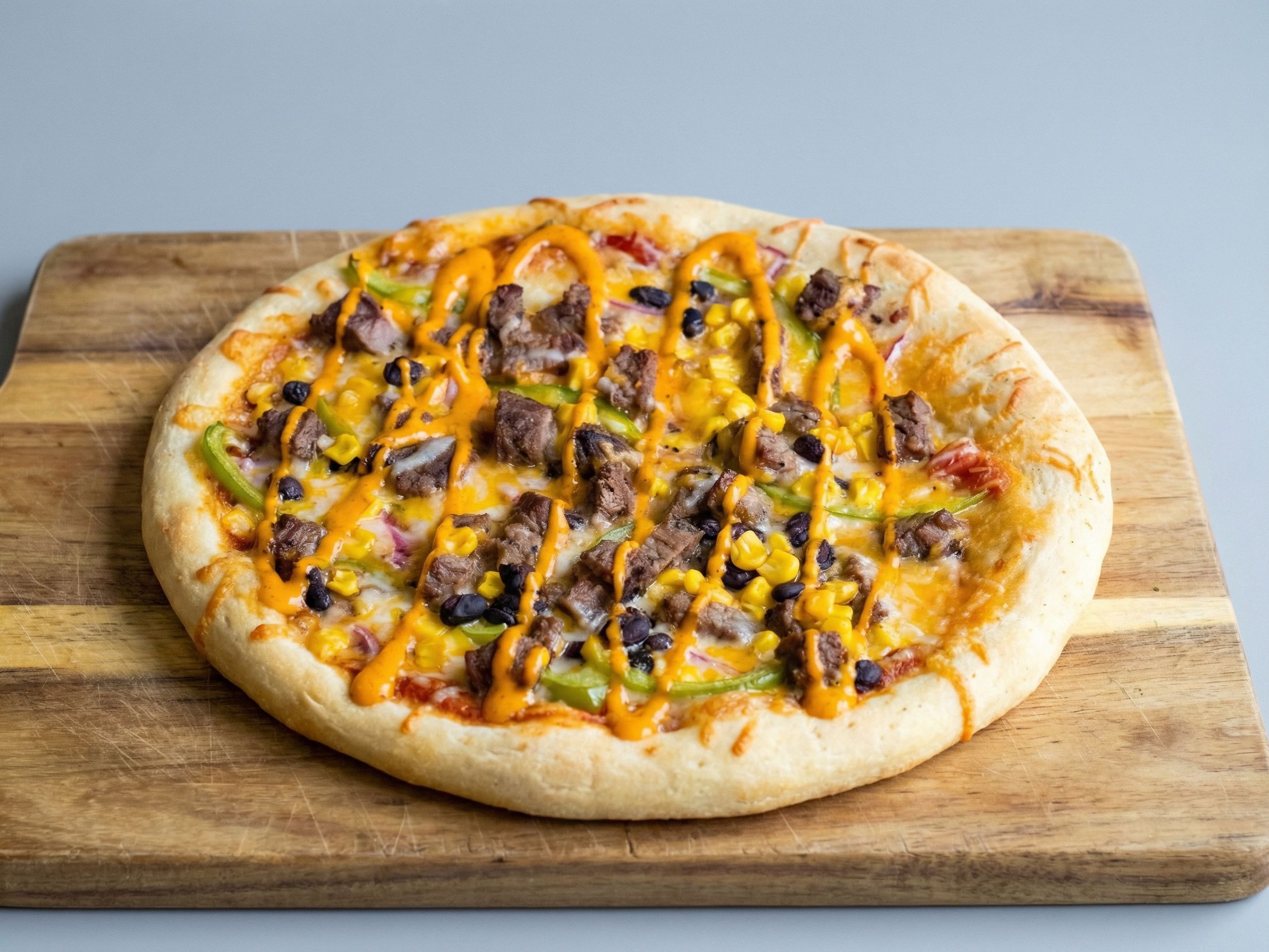 Italian Mix Fajita Beef Pizza