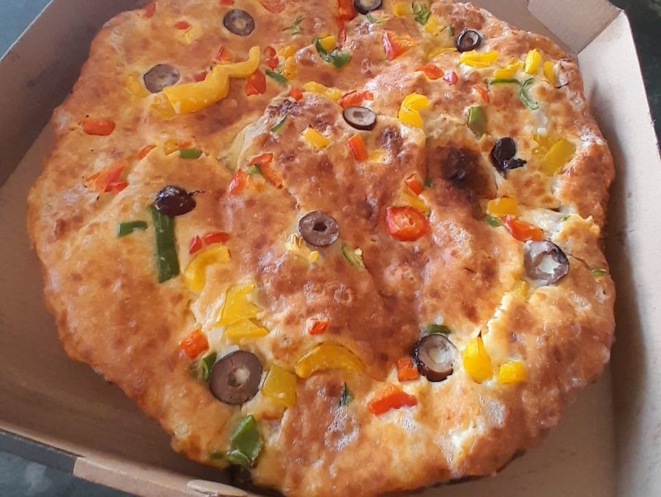 Oriental Pastrami Pizza