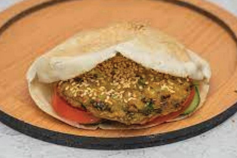 Taamia Mahshia Eggplant Special Sandwich