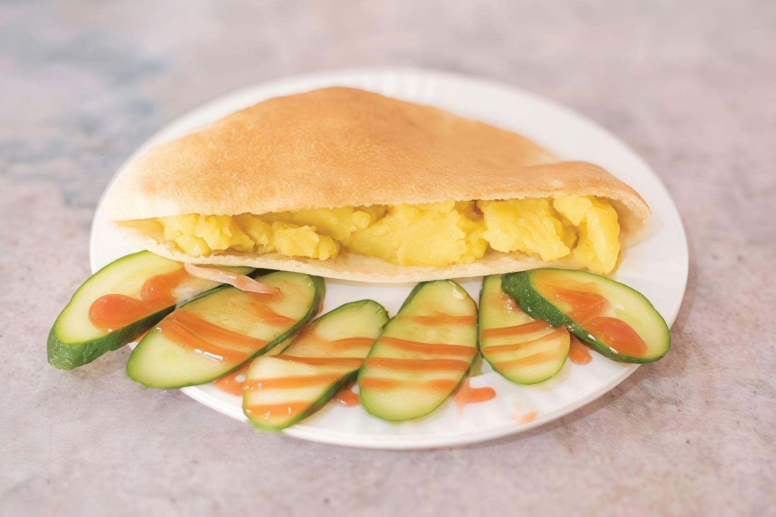 Mashed Fingers Sandwich