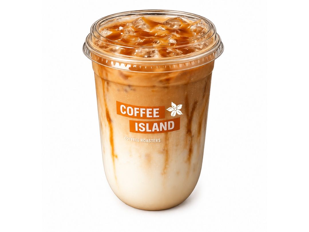 Iced Toffee Caramel Latte