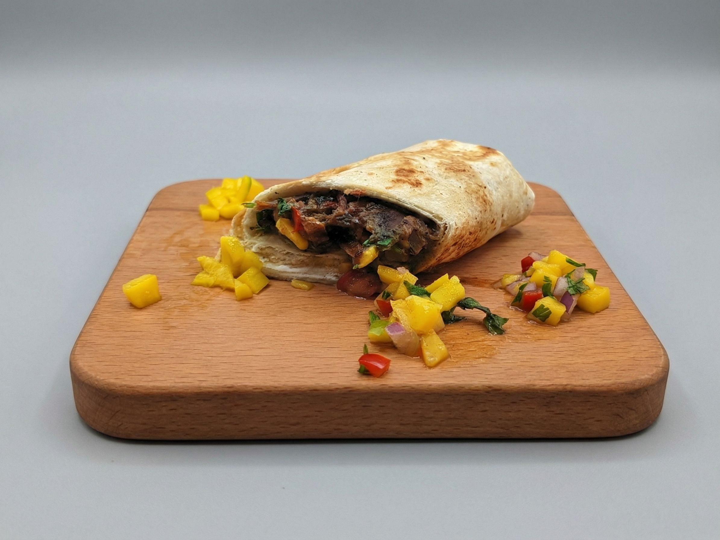 Baja Brisket Wrap