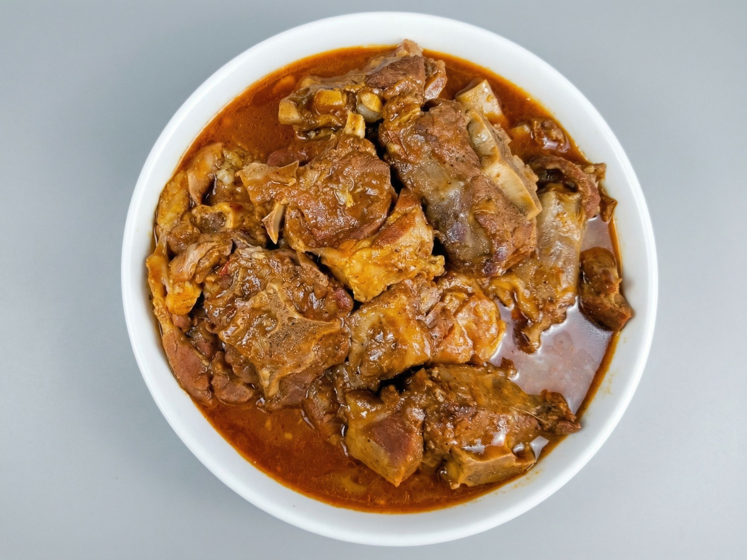 Meat broth