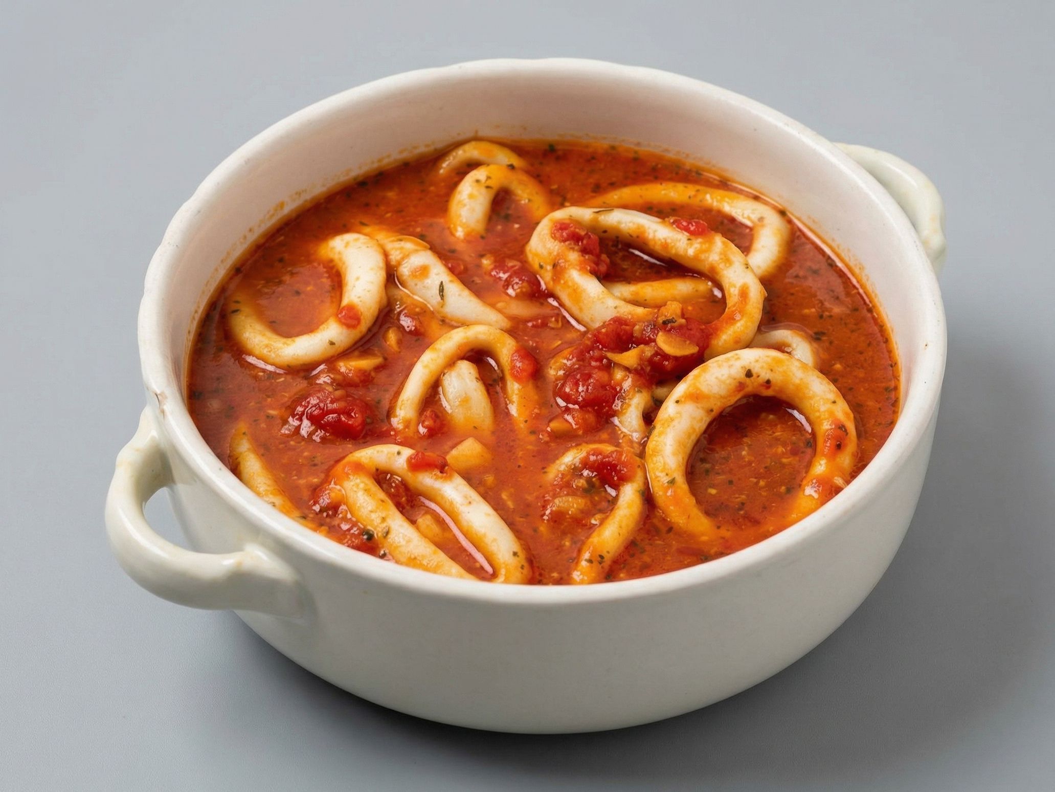 Mix squid and shrimp Casserole