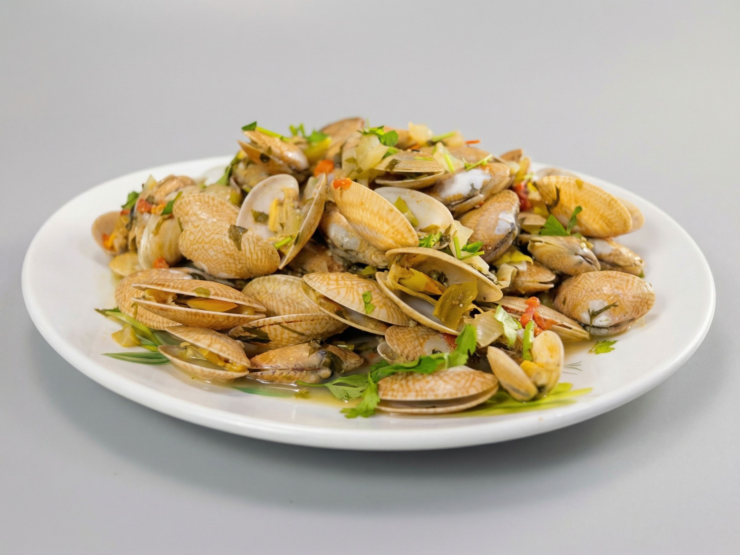 Clams mixture