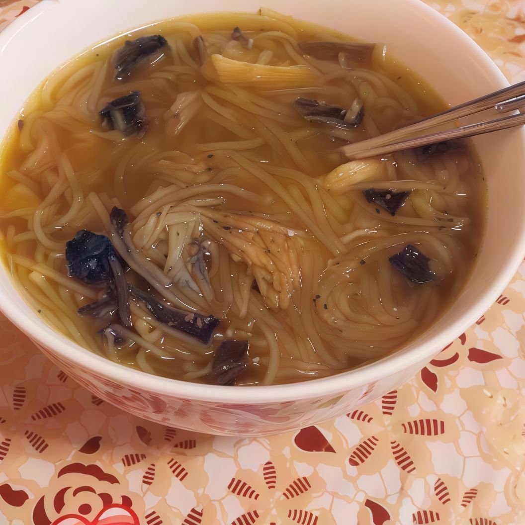 Chicken Glass Noodles Soup