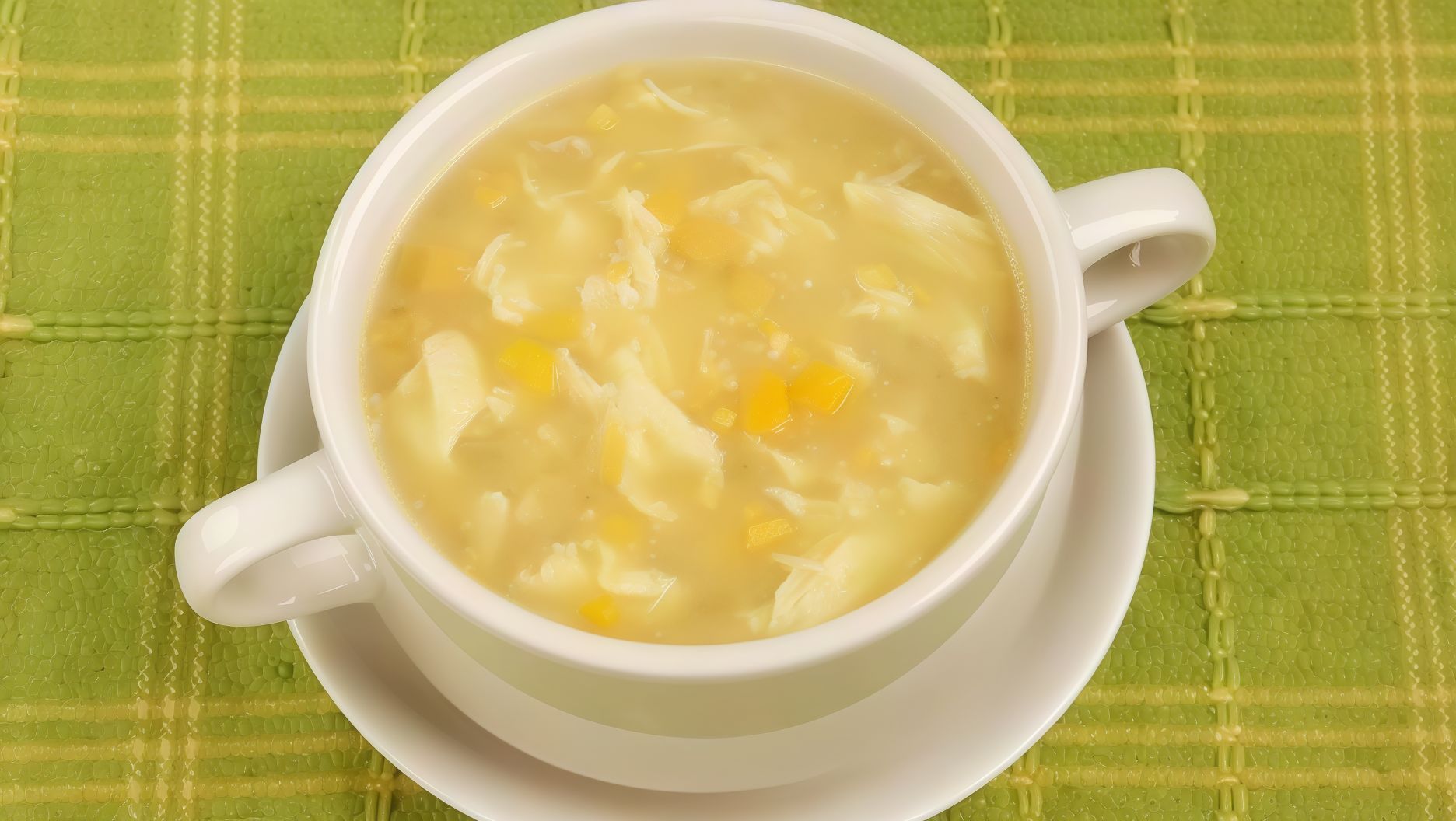 Sweet Corn Soup with Chicken