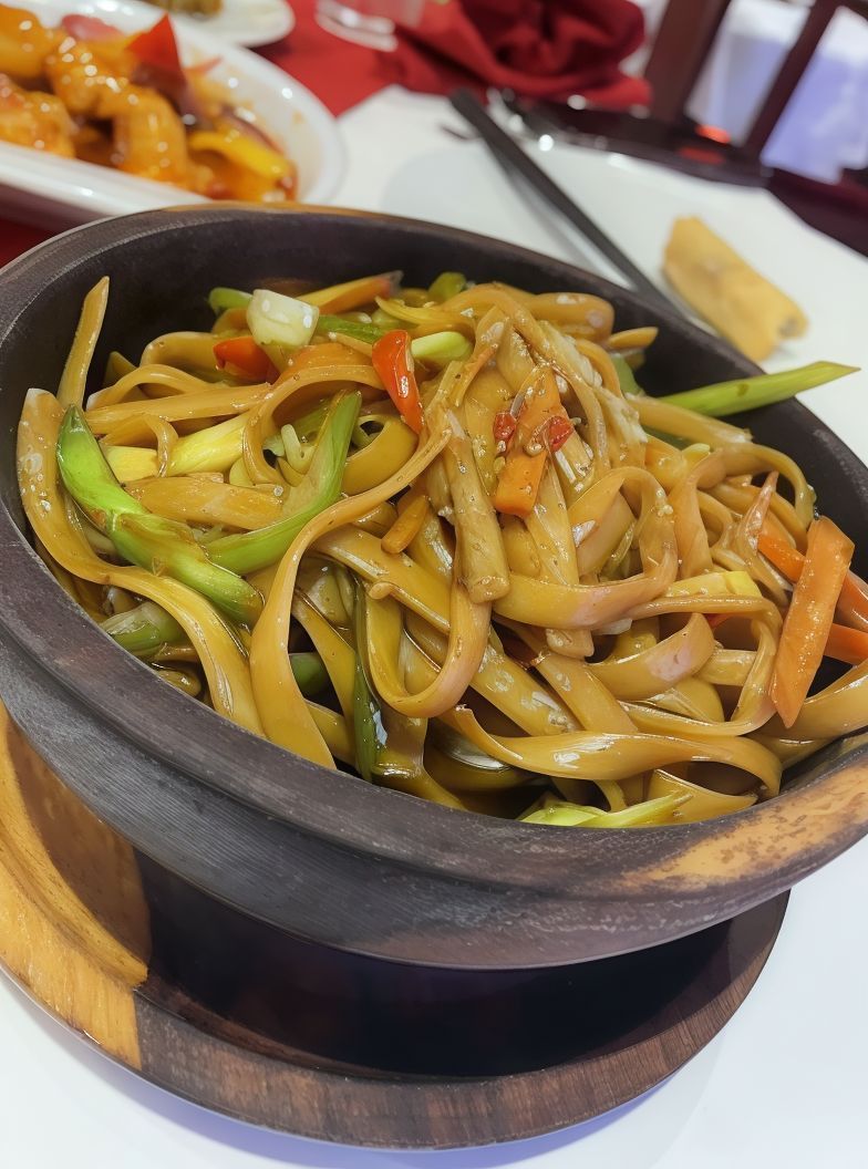 Grilled Noodles Chicken