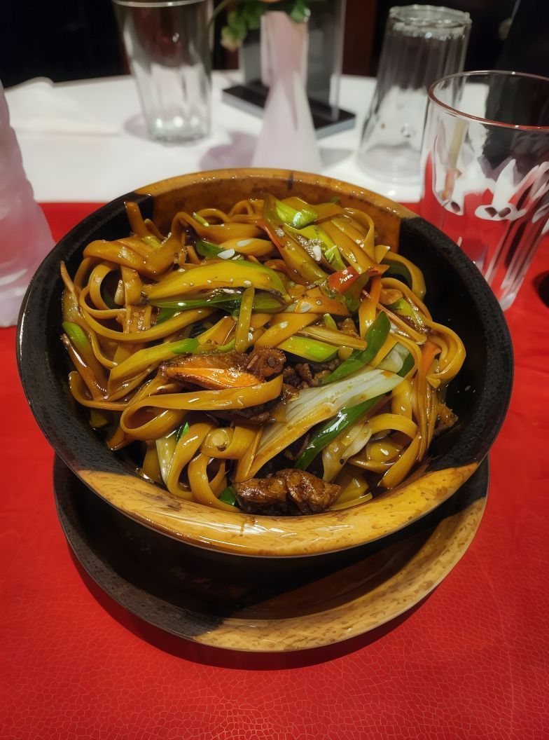 Grilled Noodles Beef