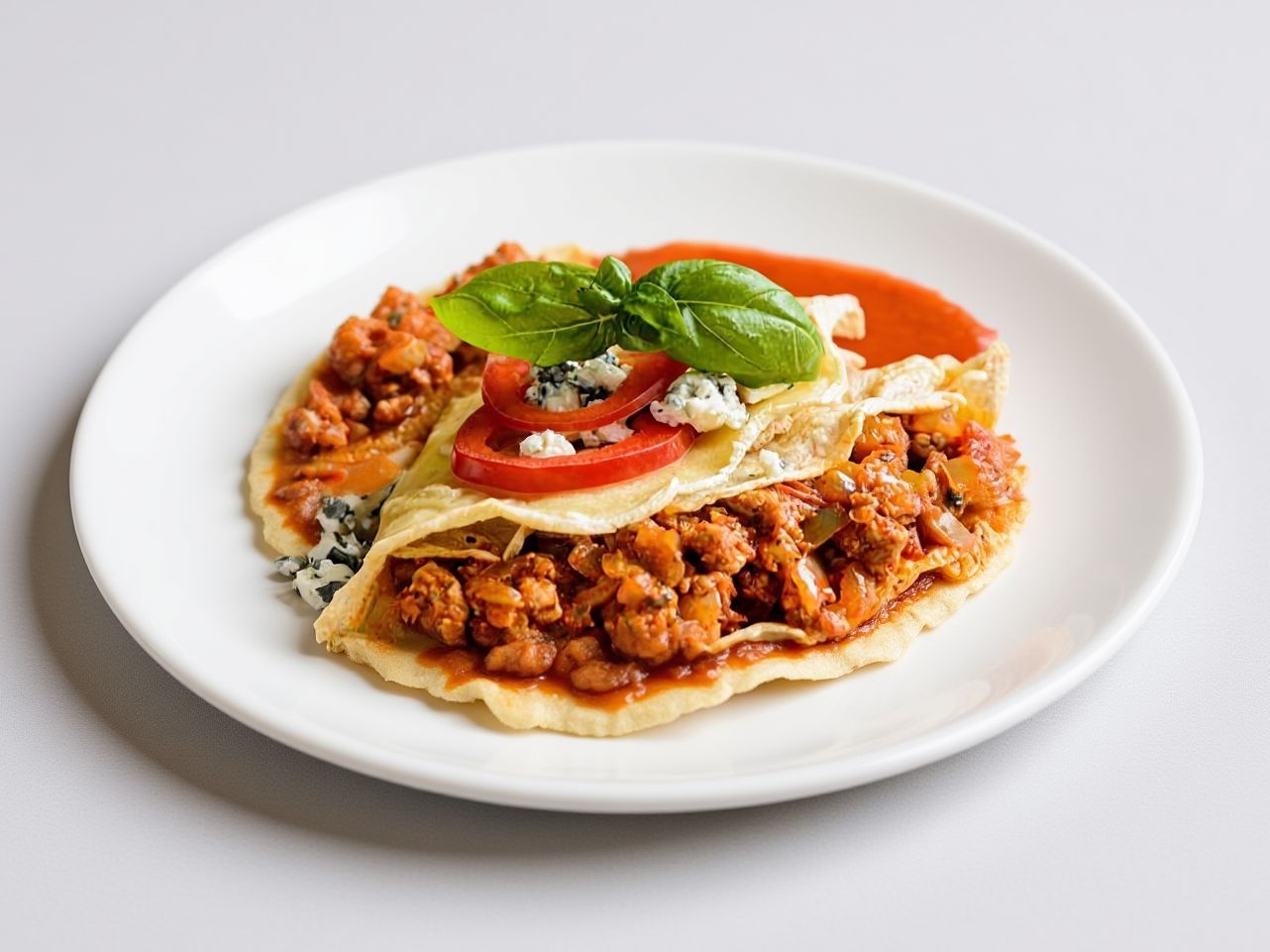 Minced Meat Crepe