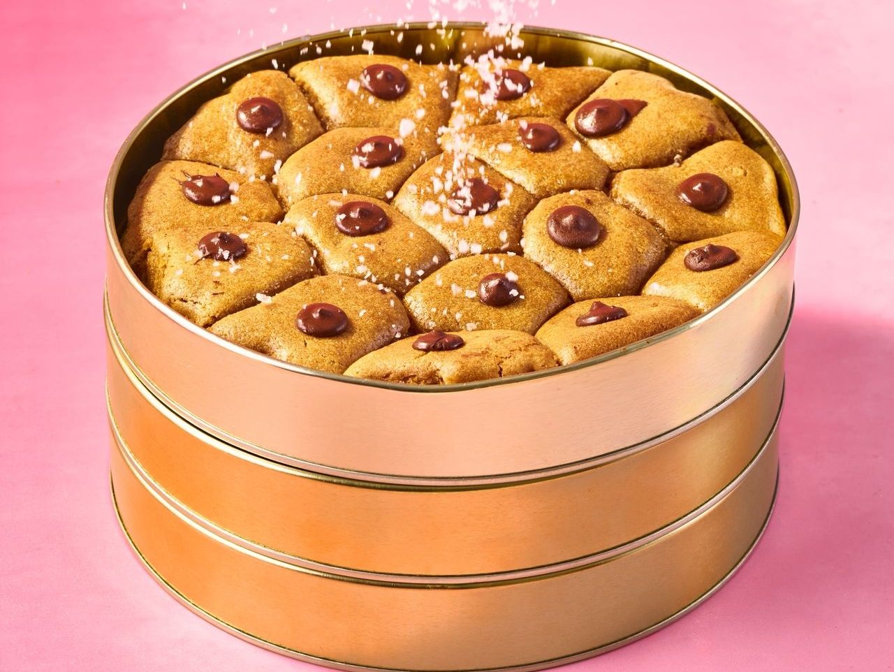 The Scoop Cookie Tin Sea Salt Chocolate Chip