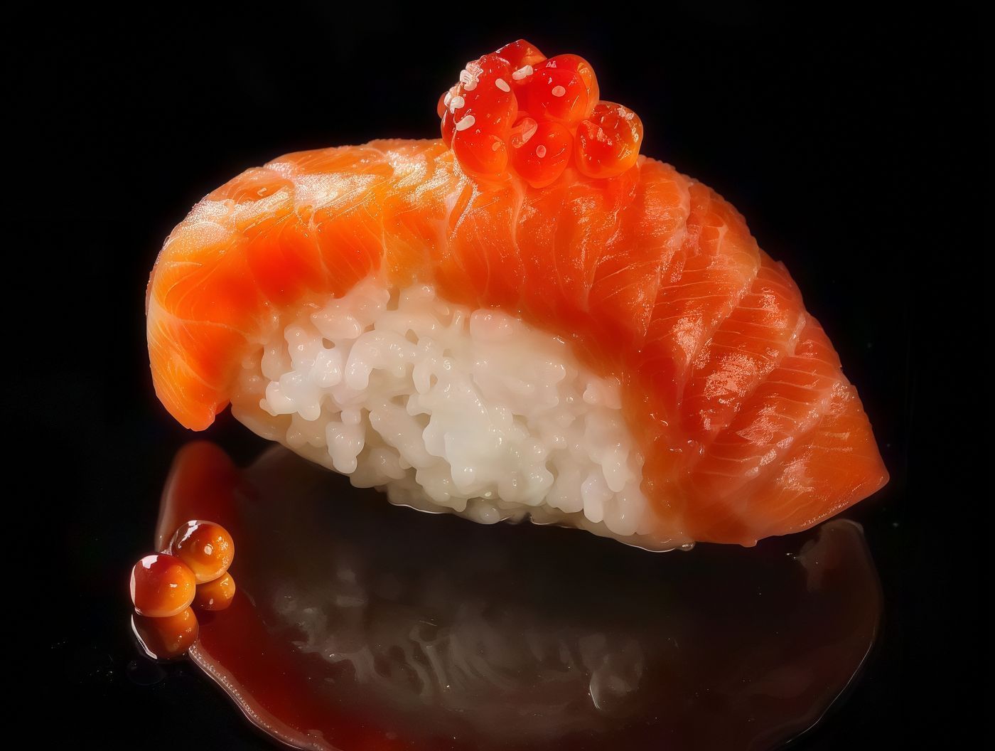 Salmon And Caviar